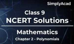 Linear Equations In Two Variables Class 9